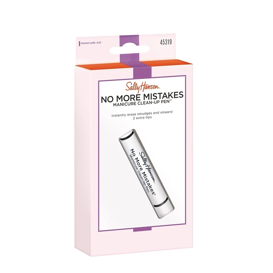 Pluma de limpieza de manicura Sally Hansen 45319 No More Mistakes - 1,5 ml - NUEVA SELLADA Foto 2 de 4