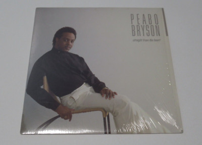 Peabo Bryson 12'' LP Record Straight From the Heart Elektra E1 60362 1984