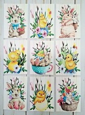 9 Easter Handmade Pocket Letter Cards Scrapbooks Junk Journals Crafts Parties