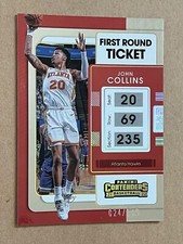 2021-22 Contenders JOHN COLLINS #14 First Round Ticket SP /149    HAWKS