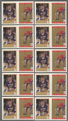 1989-90 O-Pee-Chee Sticker #161 Patrick Roy All-Star x 10 (10 Stickers ...