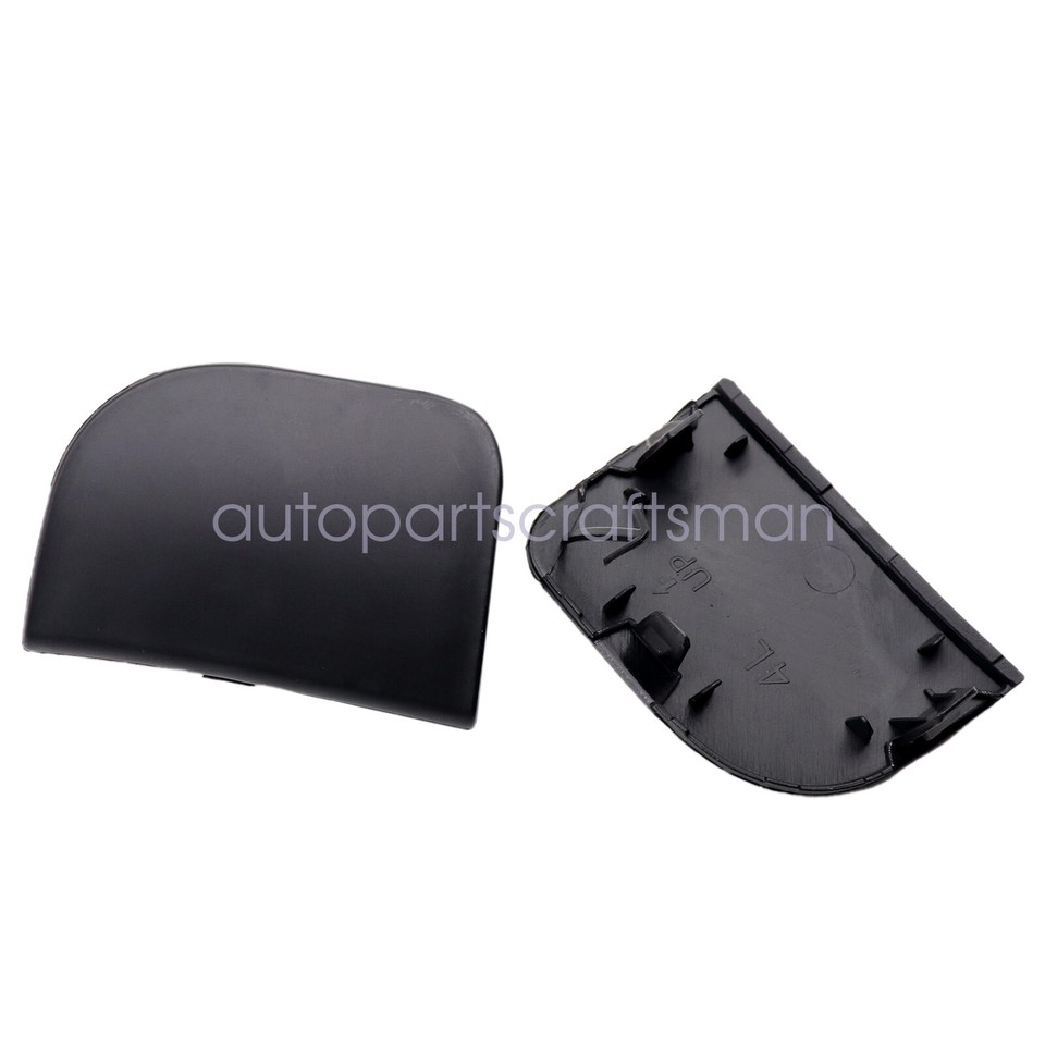 Left & Right Tow Hook Cover Caps For Toyota Prius 2012-2015 - OEM Style Fit