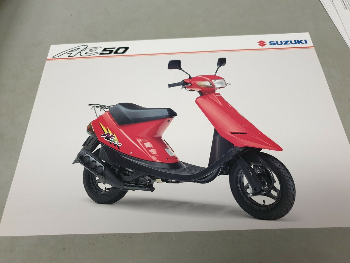 1995 SUZUKI AE 50 SCOOTER Sales Leaflet | eBay
