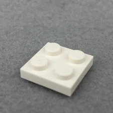 LEGO 3022 White Plate 2 x 2 (x1)