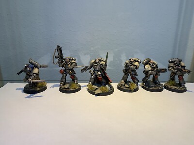 Silver Hands Space Marines Kill Team Warhammer 40k Well Painted 6 Man