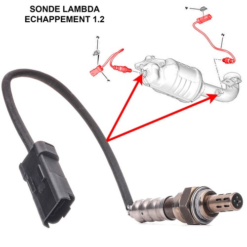 Lambdasonde Auspuff passend für Citroen C1 II C3 II C4 Cactus 1.2 VTI - Bild 3 von 9