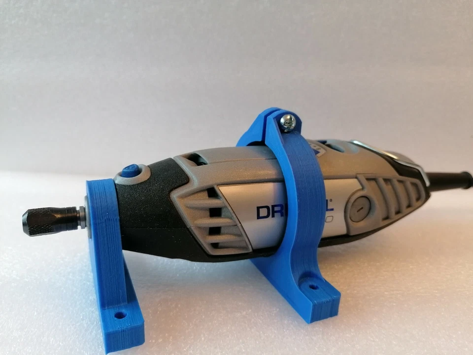 Halter für Dremel Halterung für Werktische Ideal für DIY Fräsen - Bild 2 von 4