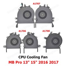 Original Cooler For Macbook Pro 13" 15" A1706 A1707 A1708 Cooling Fan 2016 2017