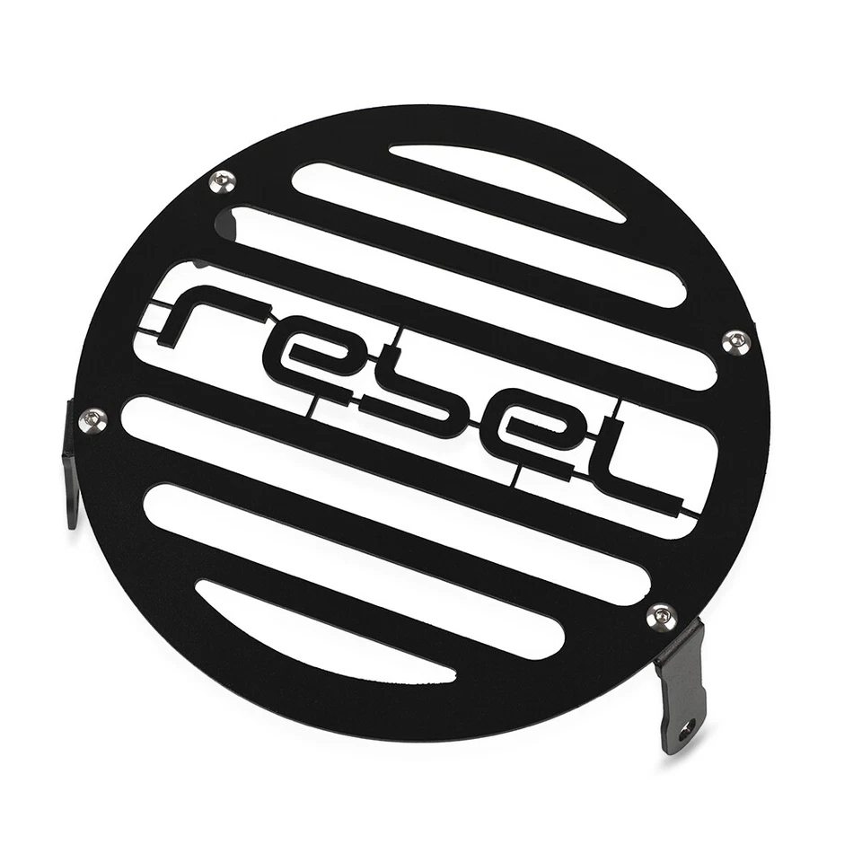 Head Light Protector Guard FOR HONDA REBEL500 REBEL300 CM500 CM300 CMX500 CMX300 Foto 2 de 4