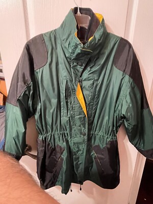 Rainforest 2-in-1 System Ski Parka Jacket - Mens LARGE - soft lining, 100% nylon