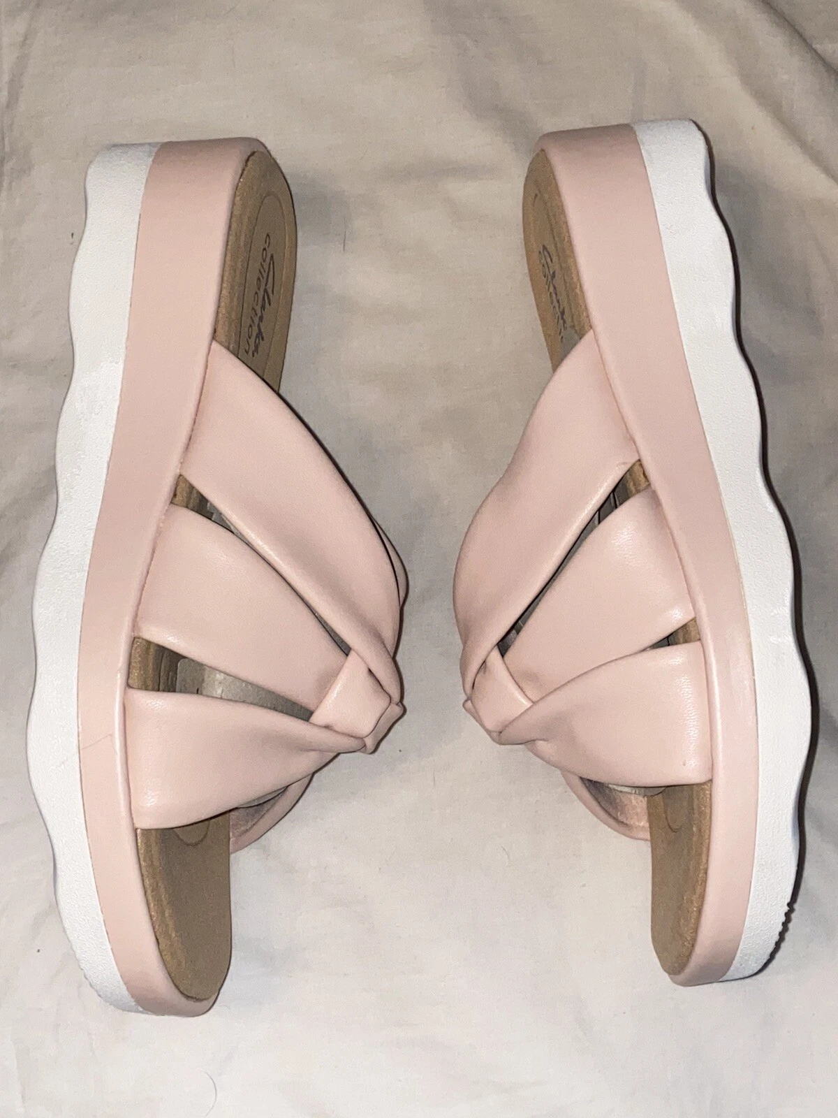 Sandalo donna Clarks Clara Charm rosa taglia 8 5