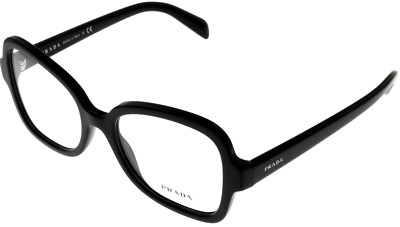 Prada Eyewear Frame Black PR25SV 1AB101 Square Unisex