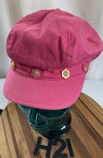 YOUTH GIRLS GYMBOREE CADET STYLE HAT PINK AGE 8 AND UP VERY GOOD CONDITION H21