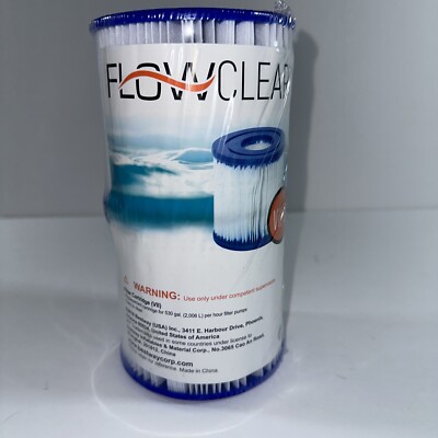 New Bestway Flowclear VII-D 58283E Replacement Pool Spa Filter Cartridges 2pk