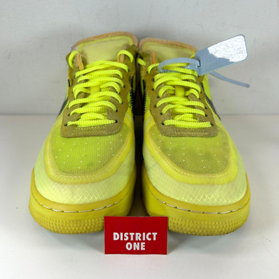 Off White x Nike Air Force 1 Low Volt - Size 10.5 - AO4606 700 | eBay