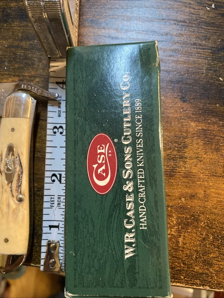 Case XX 2001 Russlock V61953L SS -vintage Bovine Bone - Image 3 of 4