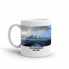 Navy Emporium USS Ramsden DE-382 Coffee Cup Mug