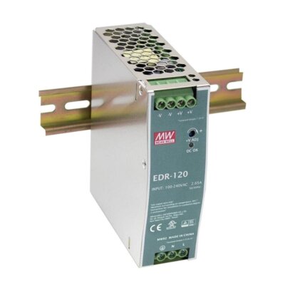 EDR-120-24 - Mean Well - DIN-Schienen-Netzteil 120W Ausgang 24V