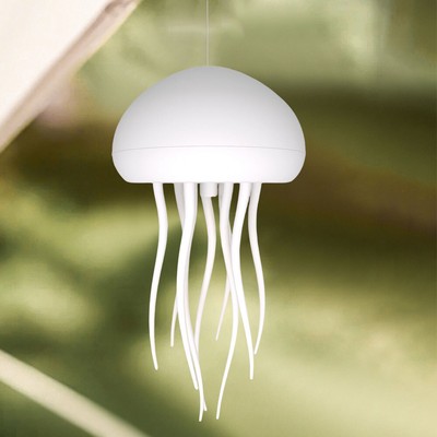 Creative Jellyfish Light Voice Control RGB Gradient Cute Jellyfish Bedside Lamp