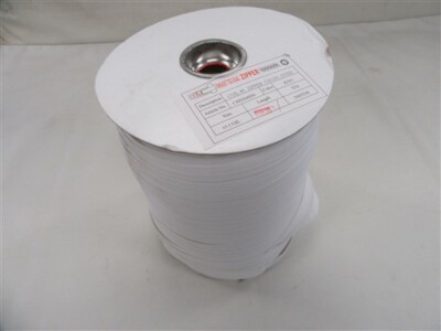 PASKAL CHN568DS DYED COIL # 5 ZIPPER CHAIN WHITE 600' FEET X 1 3/8''