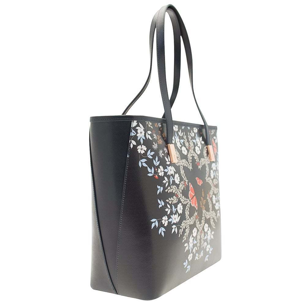 TED BAKER♡ハンドバッグ Ted Baker Kyoto Gardens Small SHOPPER in Printed Leather