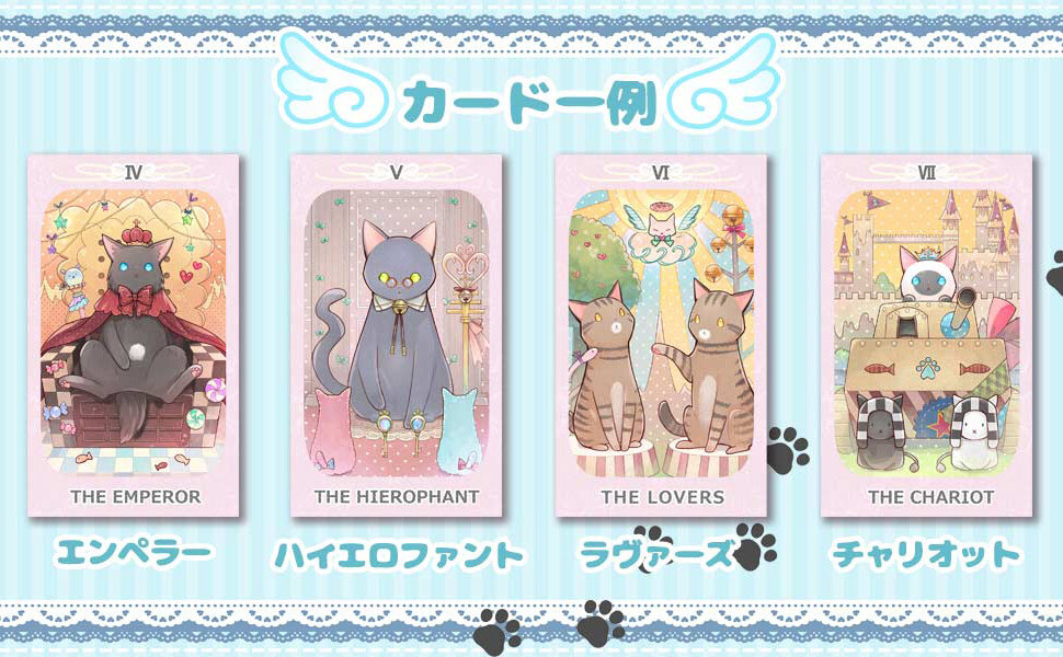 Dreaming Cat Tarot Japanese 78 Pieces Set LUNA FACTORY | eBay