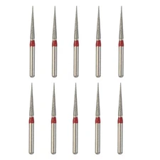 Dental Diamond Burs FG Needle Taper TC-11F Fine Grit High Speed Burr
