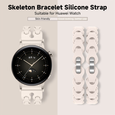 Silicone Band for Galaxy Watch 6/5/4/3Pro/Classic/Sport/EarS3/S2 Frontier/Active