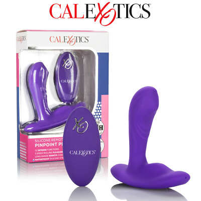 CalExotics Pinpoint Pleaser Vibe P Spot Perineum Remote Wireless Plug Anal