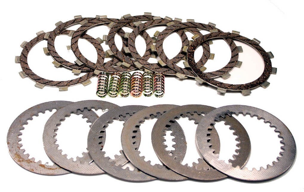 現行YZ125 クラッチプレートキット　新品未使用 YZ125(X)用 溝切り面出し加工済み クラッチプレートセット