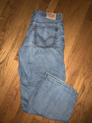 LEVI'S Levi Strauss 550 RELAXED FIT 18 Husky Mens 36 W 29 L LEVI'S Levi Strauss 550 RELAXED FIT 18 Husky Mens 36 W 29 L