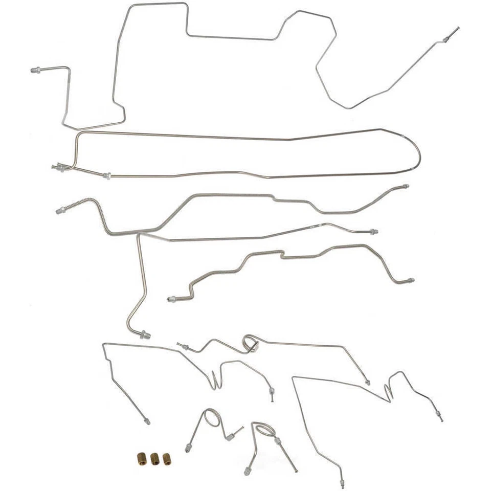 Kit de línea de freno de acero inoxidable Dorman 919-225 para camioneta Chevy GMC 95-98 Foto 3 de 3