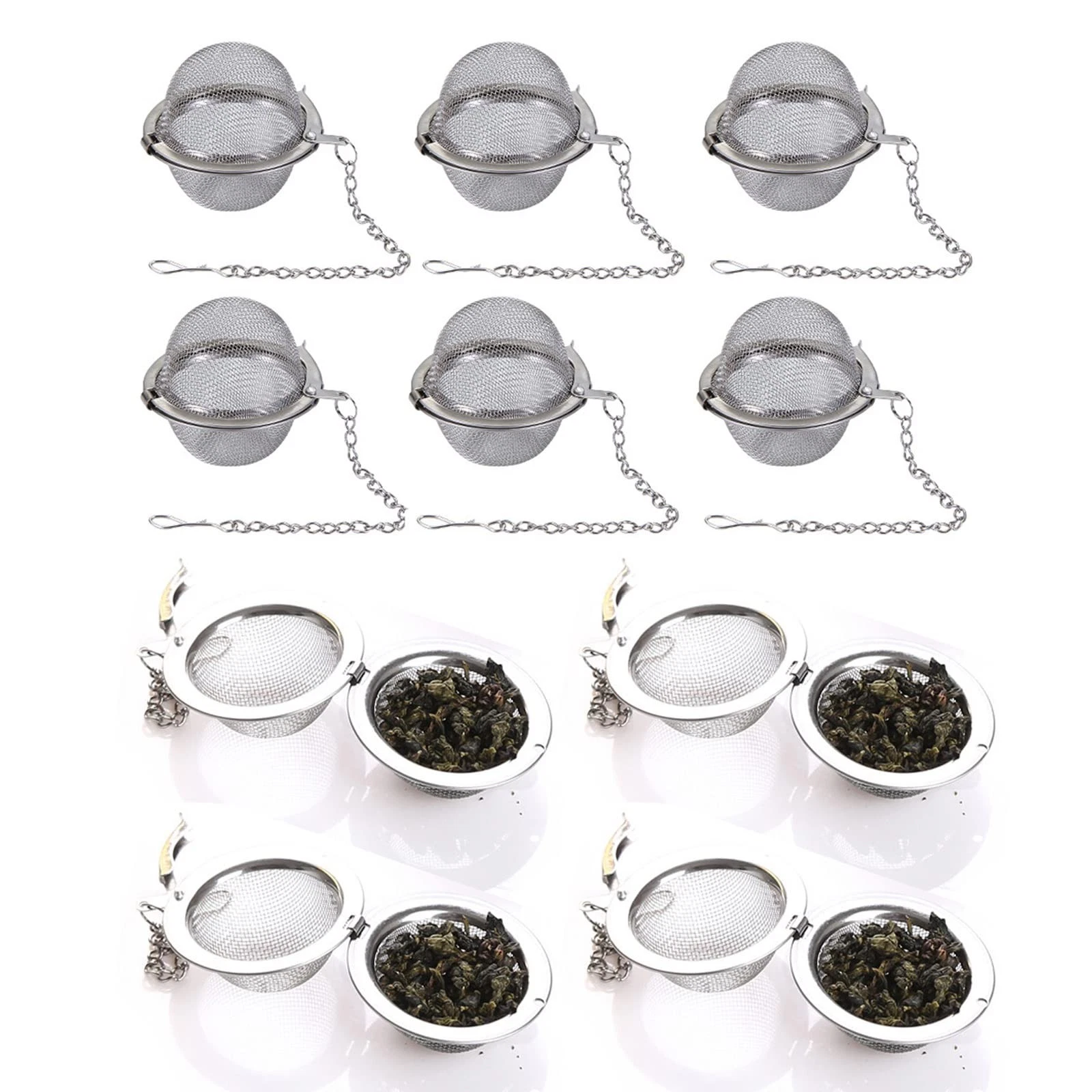 10PCS Tea Infuser, Upgraded Tea Strainer, Premium Tea Infusers for Loose Tea,
Opens in a new window