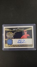 2025 Leaf Optichrome Griffin Burkholder Prospect Relic Auto 1/1 Gold Vinyl Super