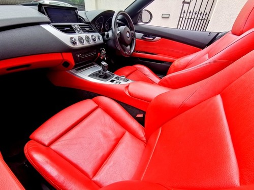 **LOW MILEAGE** 2014 BMW Z4 SDRIVE M SPORT 2.0 PETROL MANUAL WHITE CONVERTIBLE - Picture 5 of 20