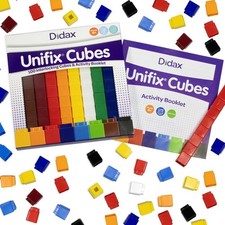 Didax Educational Resources Unifix Cubes Set 100 Pack
