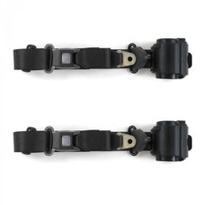 1949 - 1967 Standard 3pt Bk Retract Bucket Seat Belt Kit-2 Belts