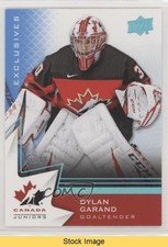 2020-21 Upper Deck Team Canada Juniors Hlinka Blue Dylan Garand #22 READ 0gn4