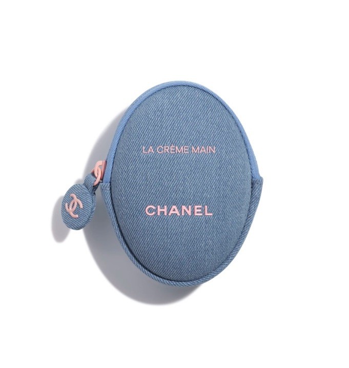 CHANEL LA CRÈME MAIN デニム 50ml CHANEL La Creme Main Denim Hand Cream 50ml Limited Pouch SOLD OUT