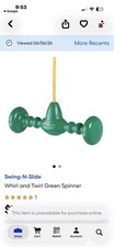 Spinning Bar Twirl and Whirl Overhead Swing and Hang for Swing N Slide Playset