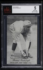 1921 Exhibits Dave Bancroft BVG 5 HOF 0q3