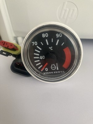 Volvo Penta EVC Kühlwasser-Temperaturanzeige 120°C / 52 mm/ 874904