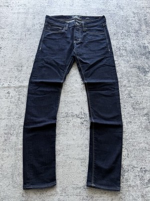 Superdry Jeans Herren W30 L30 Blau Skinny Fit Copper Denim Freizeit Zip Fly 30x30