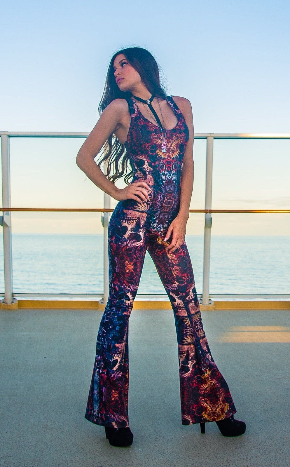 Warrior Within Designs Android Jones Jumpsuit Mul… - image 1