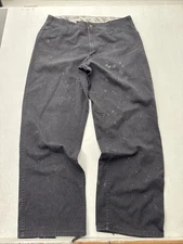 Ben Davis Vintage Men's Pants 36x30 Black Wide-Leg, Skater Gorrilla Cut