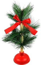 Fairly Odd Novelties Redneck Plunger Christmas Tree Funny Toilet Humor... 