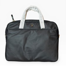 NWT Kate Spade Taylor Universal Laptop Bag Black Nylon Gold Hardware 12x15 iPad