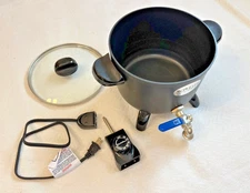 Soylite Presto Wax Melter 7 Qt Candle or Soap; Wax for Wood or Brick Finishing