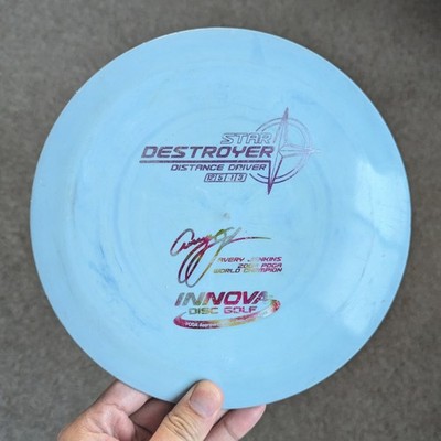 Innova Avery Jenkins 3-Line Star Destroyer - 175g - Swirly Blue - Disc Golf