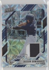 2021 Panini National Convention VIP Gold Pack Relics 12/25 Jasson Dominguez 1j2